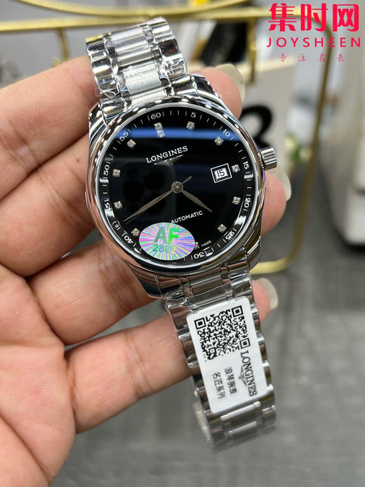 AF浪琴名匠3点历系列 名匠42mm 黑盘钻面 男士腕表
机芯：搭载2892改L888.5 商品图1