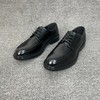 黑色英伦商务德比鞋 上班穿这双yyds！超软真皮低帮皮鞋 商品缩略图3