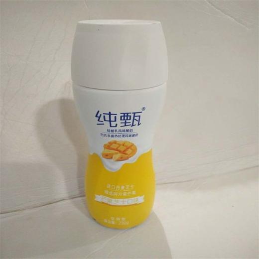 蒙牛特纯甄巴氏杀菌芒果芝士口味酸奶230g 商品图3