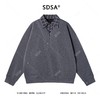 SDSA男士秋冬新款痞帅男装潮牌半拉链拼接翻领卫衣百搭宽松上衣 商品缩略图1