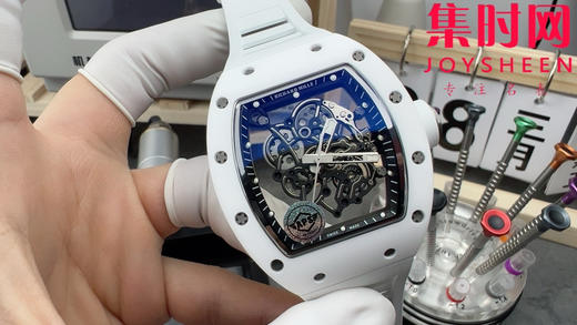 理查德米勒 APS新款RM055 RM55 陶瓷壳 男士腕表 丹东RMUL2一体机 里查德以其轻便时尚为主题，我们所有的金属件都采用钛金属制作同步原版 商品图0