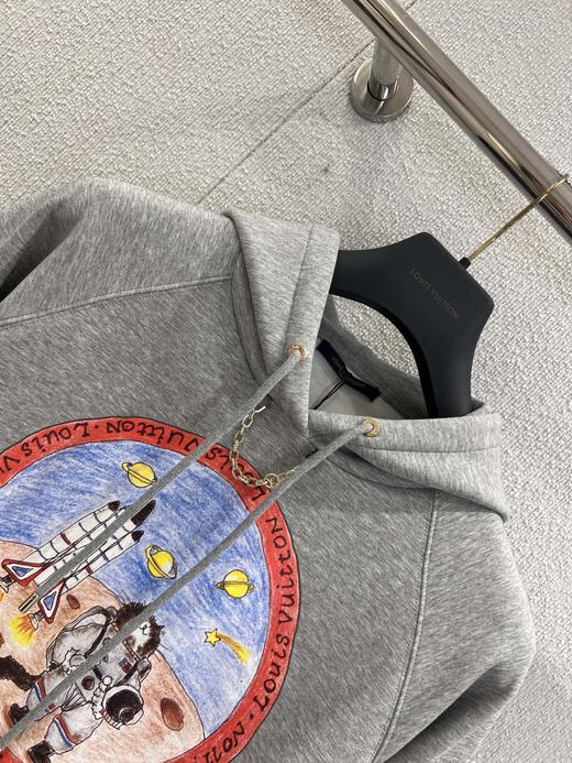 驴家 25FW秋冬新款 链条印花连帽卫衣(DQJ*MM) 商品图5