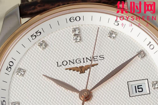 AF浪琴名匠3点历系列 名匠40mm 间玫金钻面 男士腕表
机芯：搭载2892改L888.5 商品图3