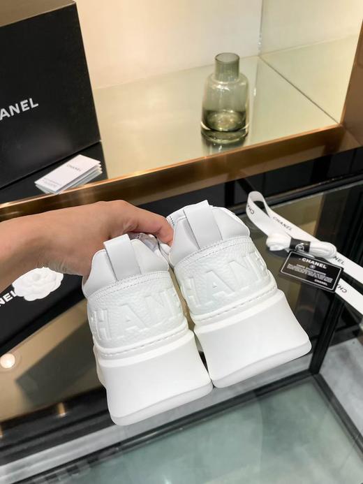 香奈儿 经典厚底休闲 小白鞋（DBG） 商品图5