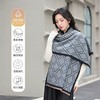 紫宝菱形格围巾披肩AY250980-4x-01 商品缩略图2
