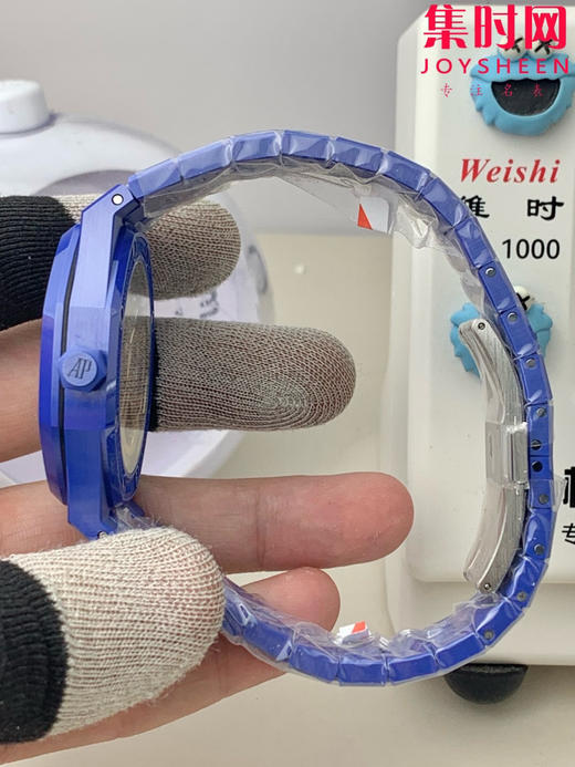 爱彼 APS皇家橡树15500系列 皇家橡树全陶瓷 15500陶瓷壳 蓝陶瓷 男士腕表 新到货，凭借陶瓷材质与Cal.4302一体机 商品图2