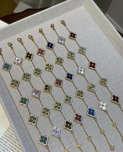 布契拉天河石间镭射五花手链 多颜色合集（ZS*XK） 商品图6