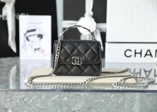 香奈儿 22s新款珐琅手柄手提包（LZ*MM） 商品图0