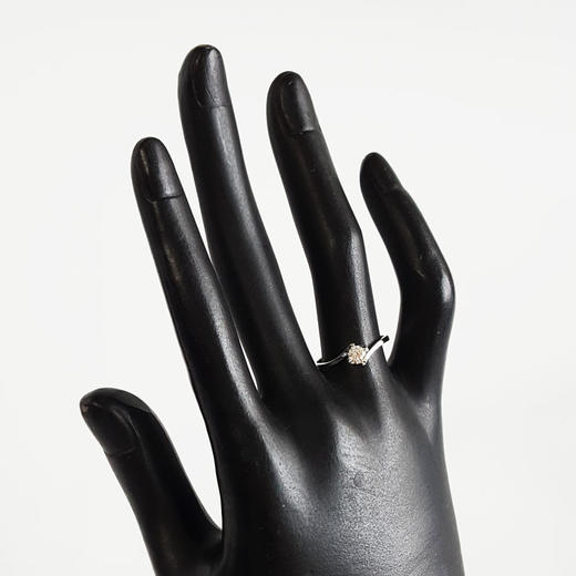 【天然正品】中国黄金PT950铂金时尚经典款0.229克拉钻石戒指220925NJS02 现售价：1880特价！ 商品图9