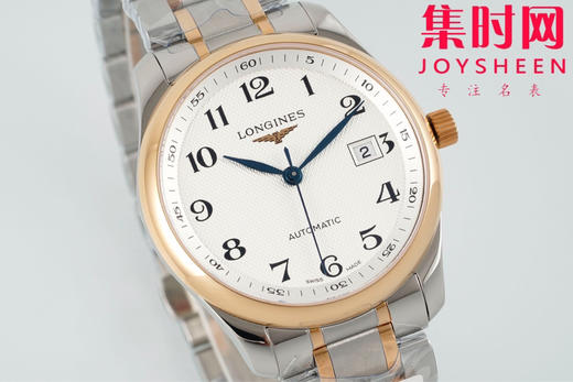 AF浪琴名匠3点历系列 名匠40mm 间玫金数字面 男士腕表
机芯：搭载2892改L888.5 商品图1