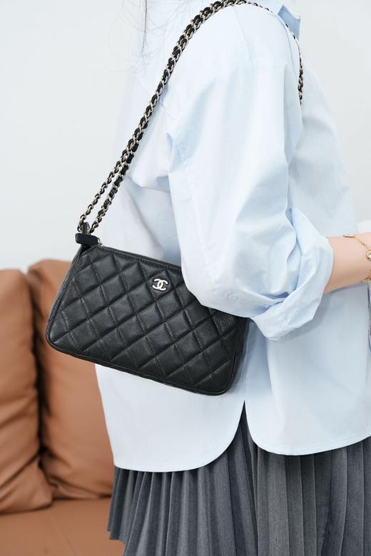 香奈儿 隐藏款 麻将包 黑金 ✨  又是一只隐藏款小皮具👏🏻性价比太高了（LZ*MM） 商品图2