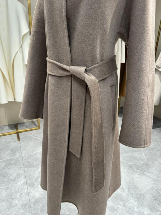 诺悠翩雅Loro Piana双面羊绒大衣 皮扣款(HY) 商品图9