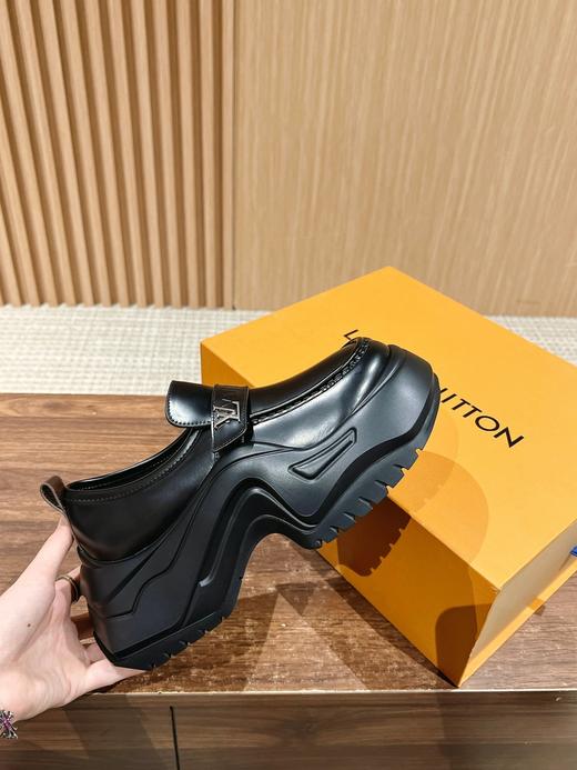 驴家厚底一脚蹬乐福鞋单鞋皮鞋（DBG） 商品图4