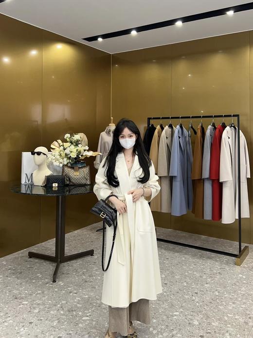 Maxmara 秋冬系列Labbro大衣对版100% cashmere纯山羊绒优雅端庄用来形容它都感觉还差点意思（HY） 商品图13