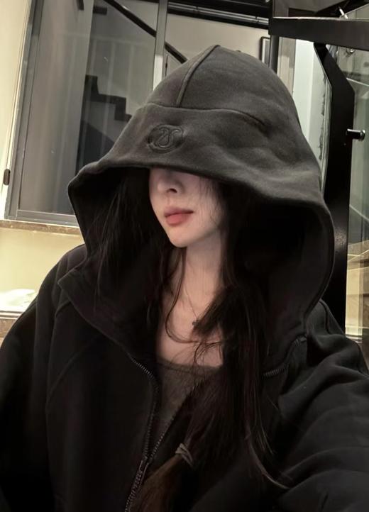 露露 极简风合身开衫拉链纯色加绒舒适简约百搭外套 （EJ） 商品图6