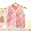 新款儿童加绒马甲男童保暖背心柔软内穿秋冬女童坎肩开衫马甲外穿 商品缩略图0
