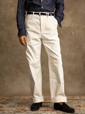 Atelier Lavoro Work Trousers 白色裤装