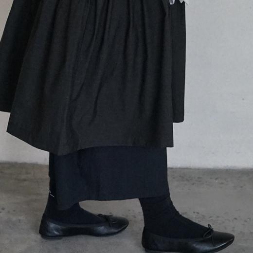 chausser 松紧丝带黑色芭蕾舞鞋旅行鞋(TRAVEL SHOES) 商品图1