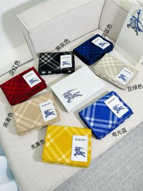 巴宝莉 战马格纹长巾  全网火爆的全智贤同款围巾（ZT*DSX）