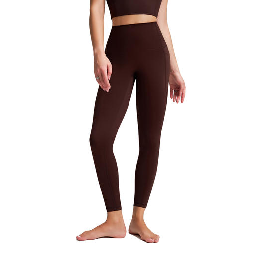 跃牌【安琪拉系列】新款裸感瑜伽提臀裤蜜桃臀带口袋高弹紧身裤无痕速干跑步瑜伽裤女CK-5107 商品图4