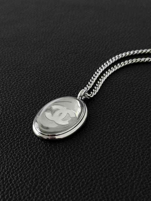 香奈儿 徽标设计金属树脂项链男女同款情侣款-（XK） 商品图2