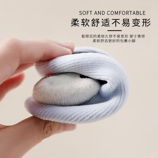 2025年春秋新款儿童薄款防滑宝宝袜子室内隔凉地板袜学步袜 商品图2