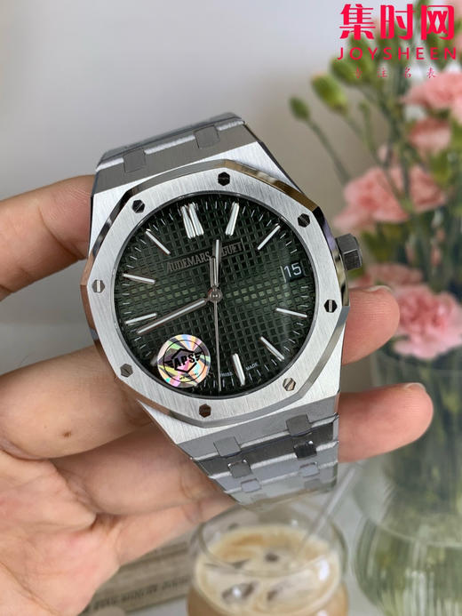 爱彼APS皇家橡树15510系列——震撼上线 绿色盘 绿钢 男士腕表 采用4302一体机芯 商品图2