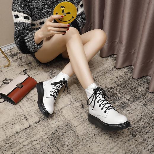 Alexander McQueen 麦昆 秋冬新款马丁靴，古力娜扎同款（ZX*DBG） 商品图9