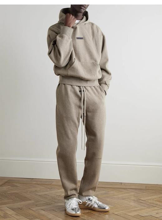 Fear of God Essentials SS25 Vintage Fleece Sweatpant 舒适潮流通勤男女同款拉丝银硅胶长裤卫裤休闲裤（BG） 商品图9