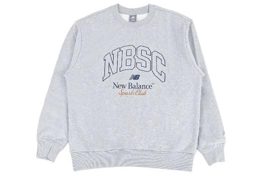 【云粉节】 【新品】7楼 NewBalance男士休闲针织圆领套头卫衣 吊牌价：649元 商品图0