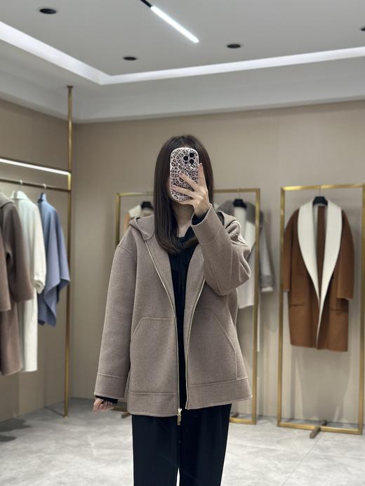 MaxMara 羊绒连帽休闲宽松外套（HY） 商品图8