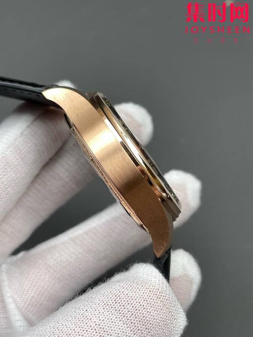 【新款葡七】新品万国APS葡萄牙七日链系列 葡七玫金黑盘 男士腕表 商品图3