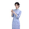 GX老上海复古中国风长款七分袖旗袍2025秋冬新款年轻女士日常旗袍裙 商品缩略图4
