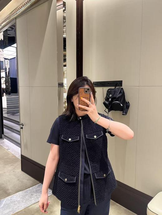 蒙口 25Fw秋冬新款 羊毛粗花呢羽绒马甲(DQJ*MM) 商品图3