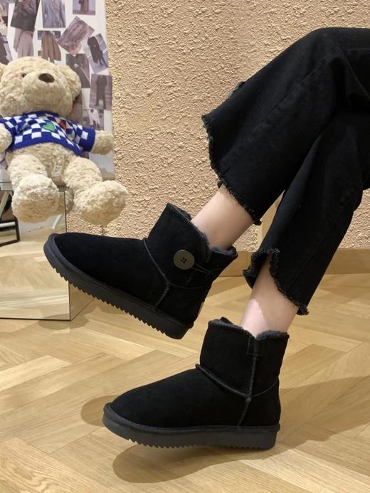 Ugg 一粒扣木扣雪地靴  三色可选（XR） 商品图0