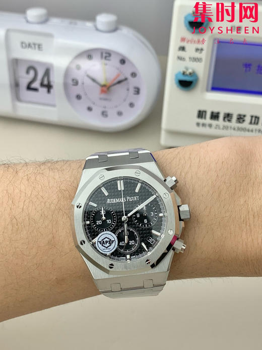 爱彼APS皇家橡树系列26240ST APS26240黑盘 男士腕表 4401一体机 商品图5