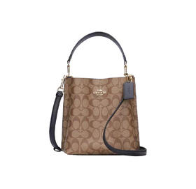 COACH 蔲驰女2025新款 mollie 22 单肩手提斜挎水桶包（SS）