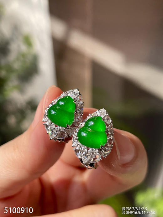 5100910，葫芦耳钉。具体价格微信咨询 商品图5