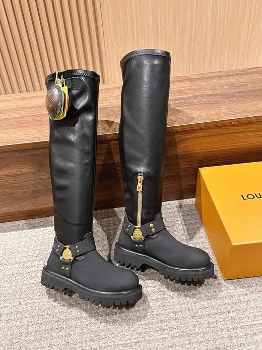 驴家时尚百搭高筒长靴（DBG） 商品图10