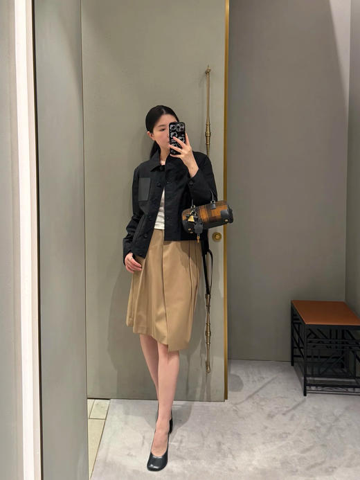 罗意威 25早秋新款工装夹克 订织订染三防梭织面料 黑色（TM） 商品图5