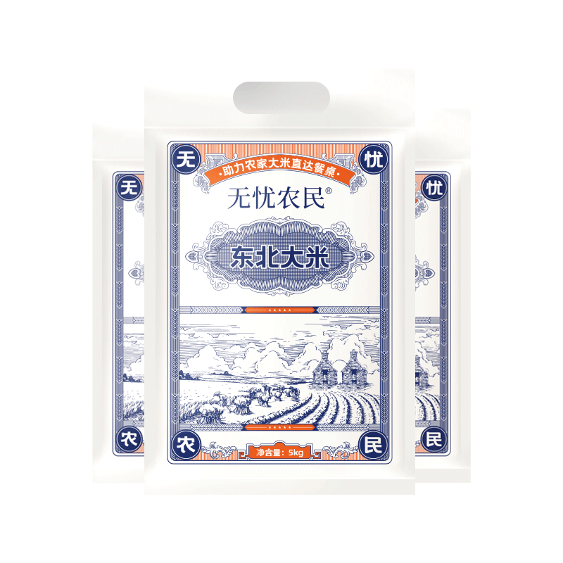美村农场无忧农民 东北大米5kg