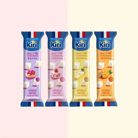 25g（5粒）Kiri 甜心小酪 即食零食奶酪块 进口零食 好吃的水果味奶酪块