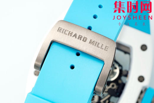 理查德米勒 APS新款RM055 RM55 陶瓷壳 蒂芙尼蓝 男士腕表 丹东RMUL2一体机 里查德以其轻便时尚为主题，我们所有的金属件都采用钛金属制作同步原版 商品图6
