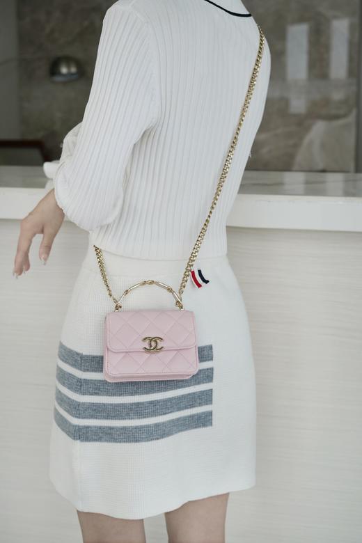 香奈儿 22s新款珐琅手柄手提包（LZ*MM） 商品图9