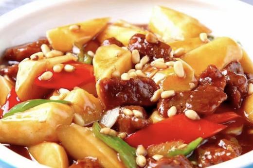 松子年糕牛肉粒（年糕150克，牛肉粒200） 商品图0