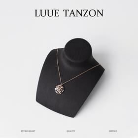 爱·巢系列镂空蜂巢吊坠钻石项链女款-（XK）