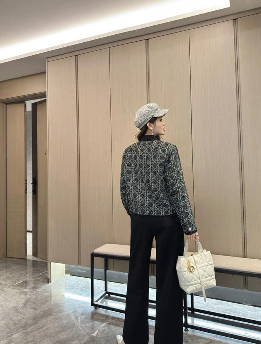 迪奥 25Fw秋冬新款 千金藤格纹外套(DQJ*MM) 商品图1