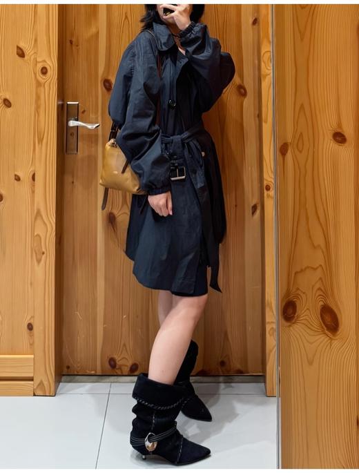 伊莎贝尔·玛兰 秋冬褶皱平底短靴（DBG） 商品图7