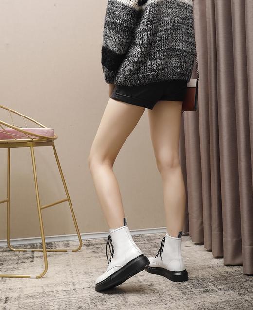 Alexander McQueen 麦昆 秋冬新款马丁靴，古力娜扎同款（ZX*DBG） 商品图10