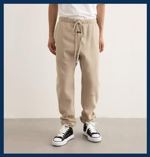 Fear of God Essentials SS25 Vintage Fleece Sweatpant 舒适潮流通勤男女同款拉丝银硅胶长裤卫裤休闲裤（BG） 商品图3